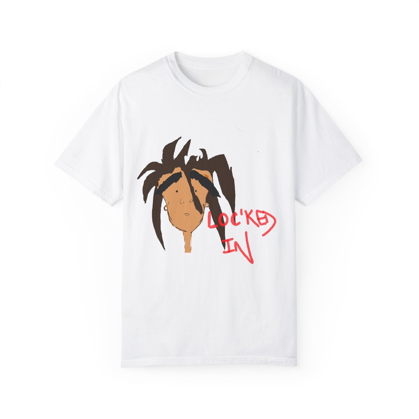 Loc’ked In Unisex Garment-Dyed T-Shirt - Trendy Streetwear for Creative Minds